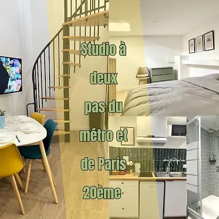 Apartment 732 En Mezzanine Proche Du Metro 9 *